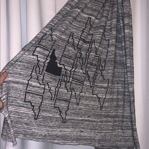 Alternative Earth Idaho Scarf Rectangle Heathered Grey
